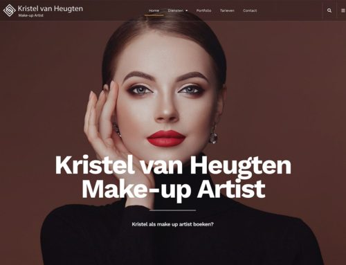 Webdesign Beauty make-up artist