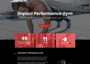 Webdesign Business Impact Gym